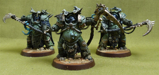 Deathshroud Terminators Painted - Death Guard - Warhammer 40K #3V8
