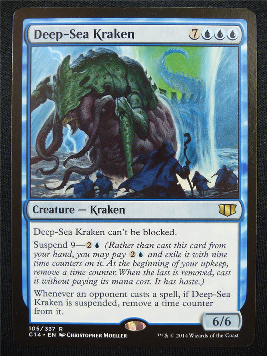 Deep Sea Kraken - C14 - Mtg Card #1F4