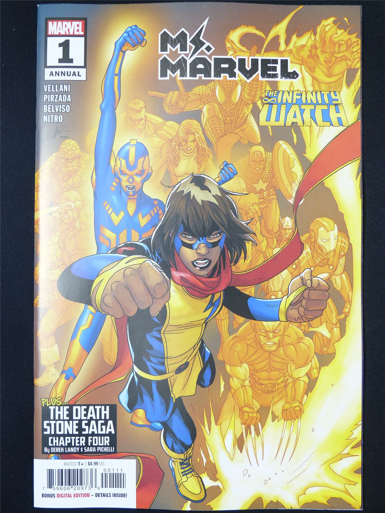 MS. Marvel Annual #1 - B&B Sep 2024 Marvel Comic #45B