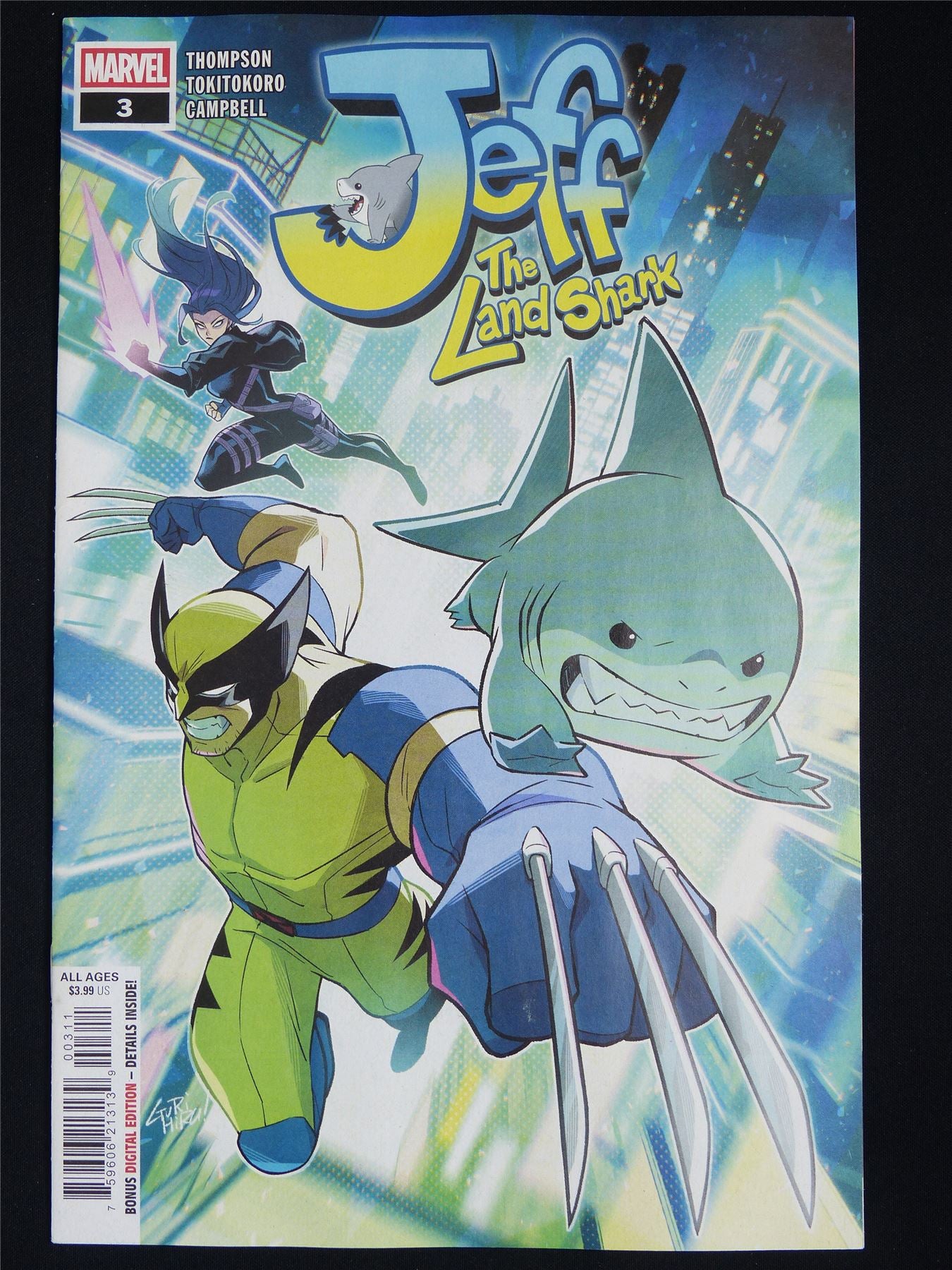 JEFF The Land Shark #3 - Oct 2025 Marvel Comic #3N2