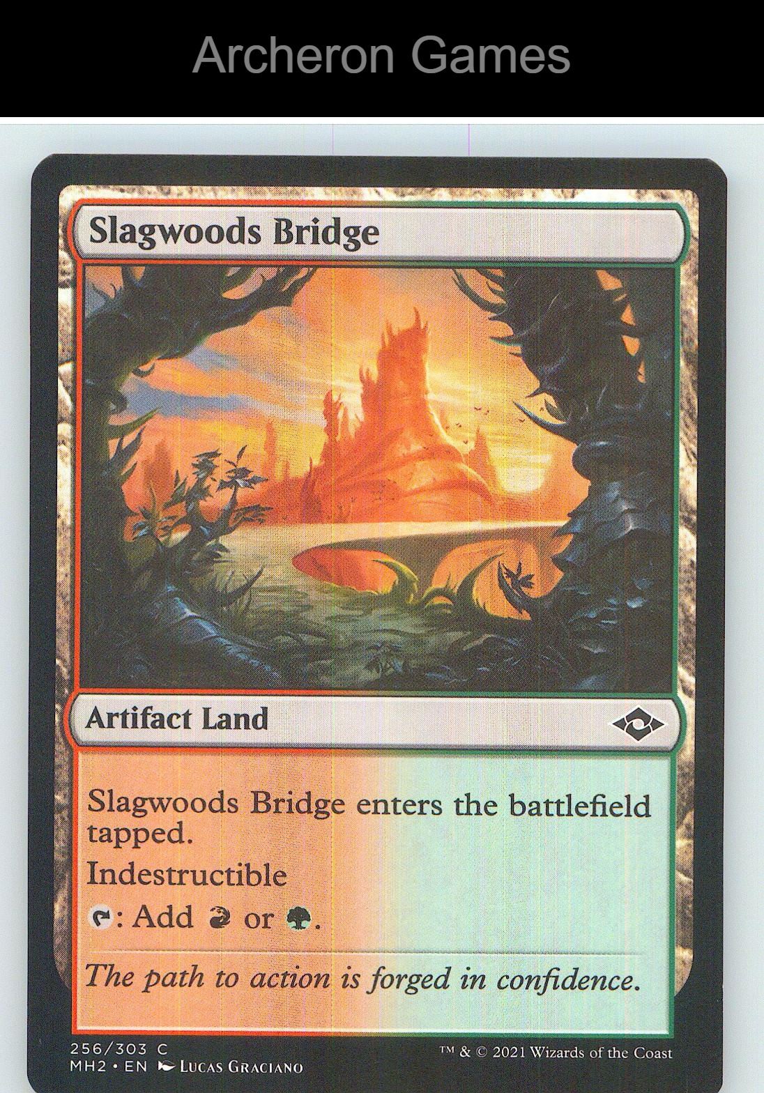 Slagwoods Bridge MH2 256 C MTG Card NM/EX+
