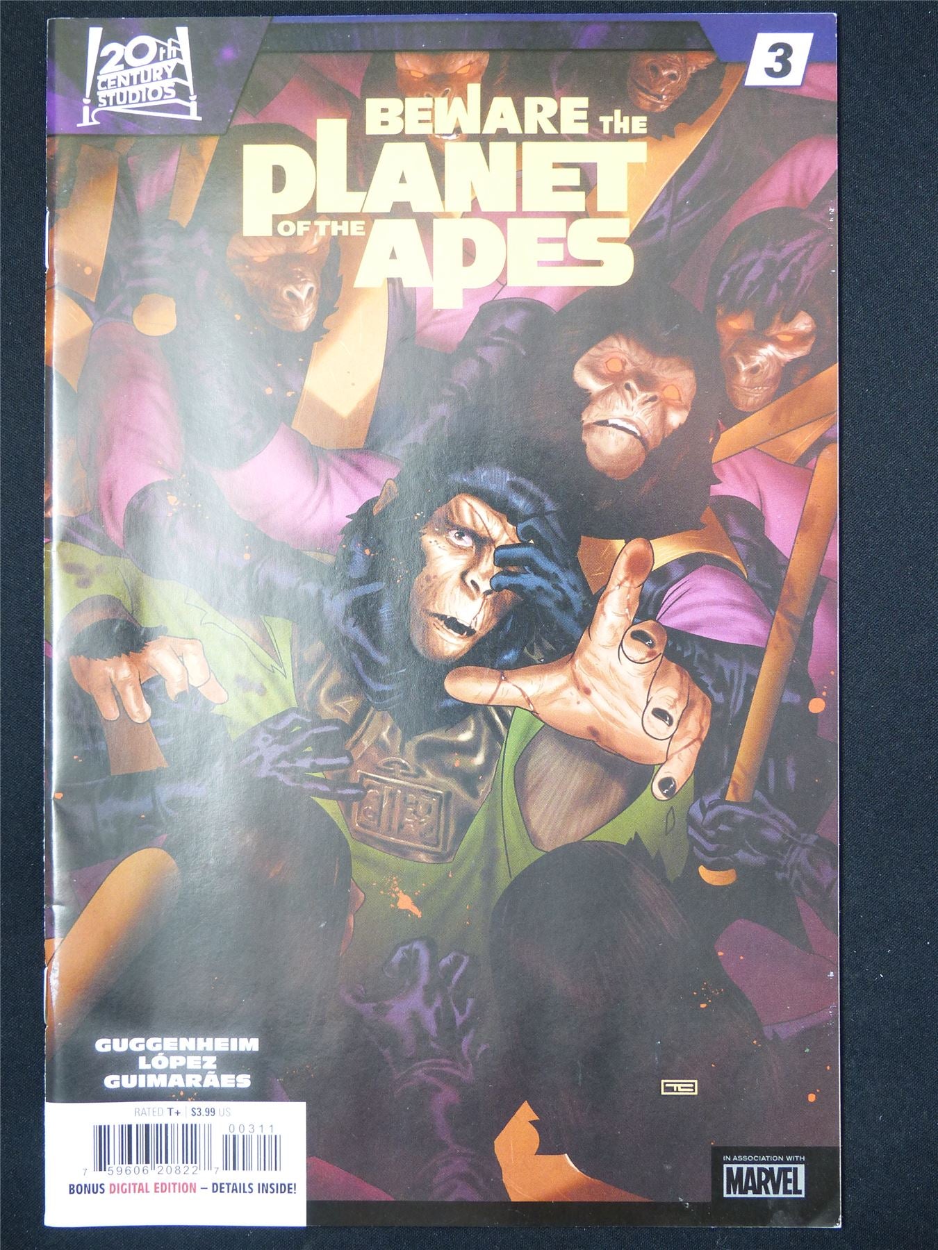 Beware the PLANET of the Apes #3 - B&B Marvel Comic #8LG