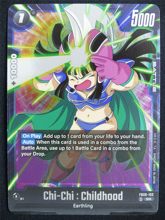Chi-Chi : Childhood FB06-079 Foil - Dragon Ball Super Card #5Q9