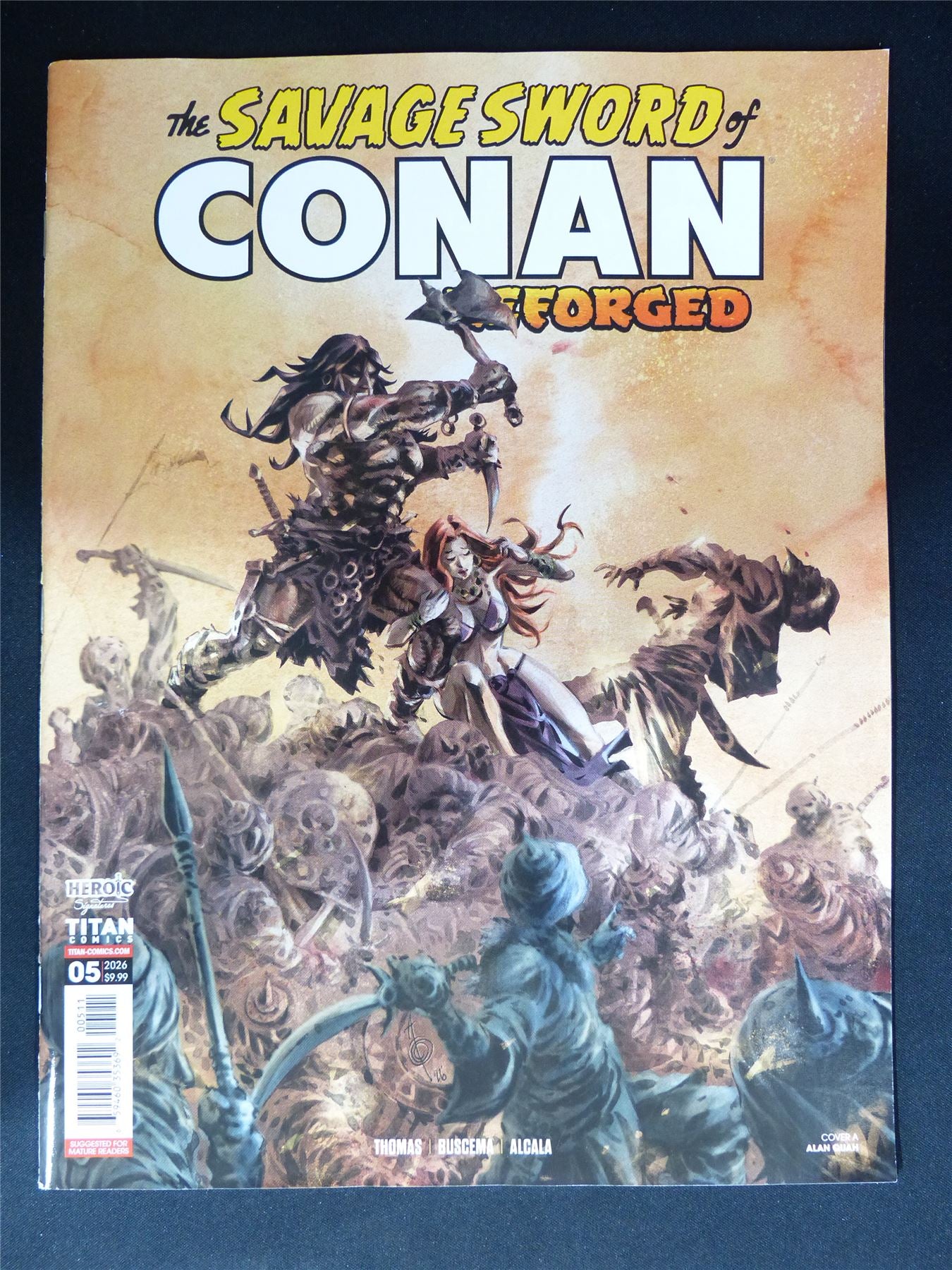 The Savage Sword of Conan Reforged #5 Virgin Cvr A - Jul 2026 Titan Comic Magazine #1TC