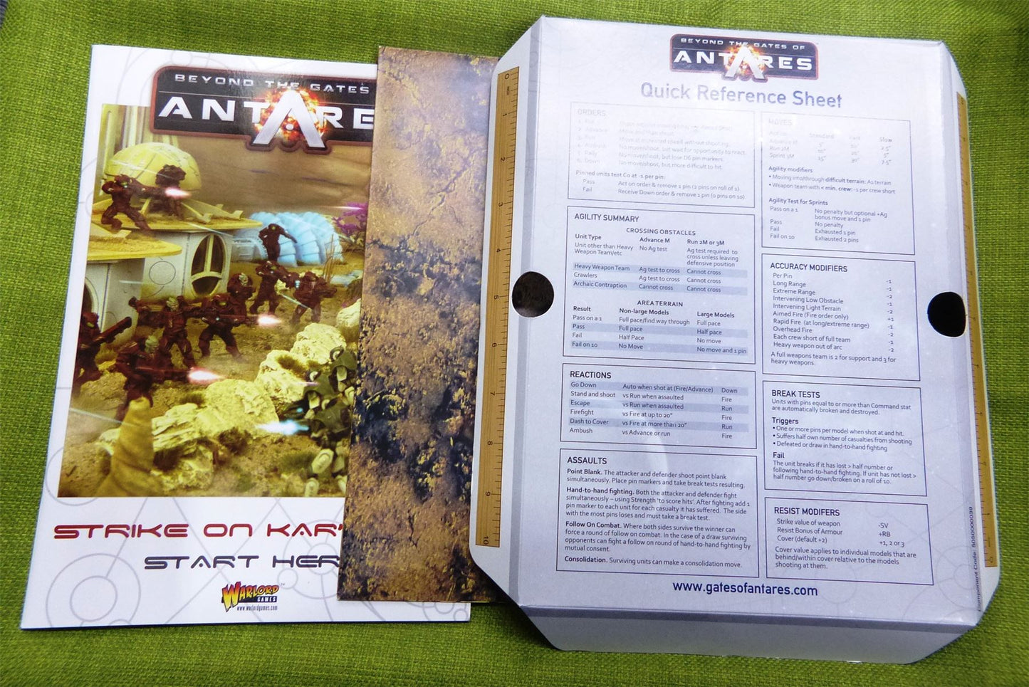 Beyond the Gates of Antares - Strike on Kara Nine Introductory Game #6F