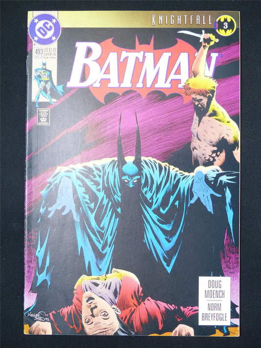 BATMAN: Knightfall part 3 #493 - DC Comic #38N