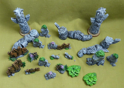 3d painted Scenery Ruins #5B8