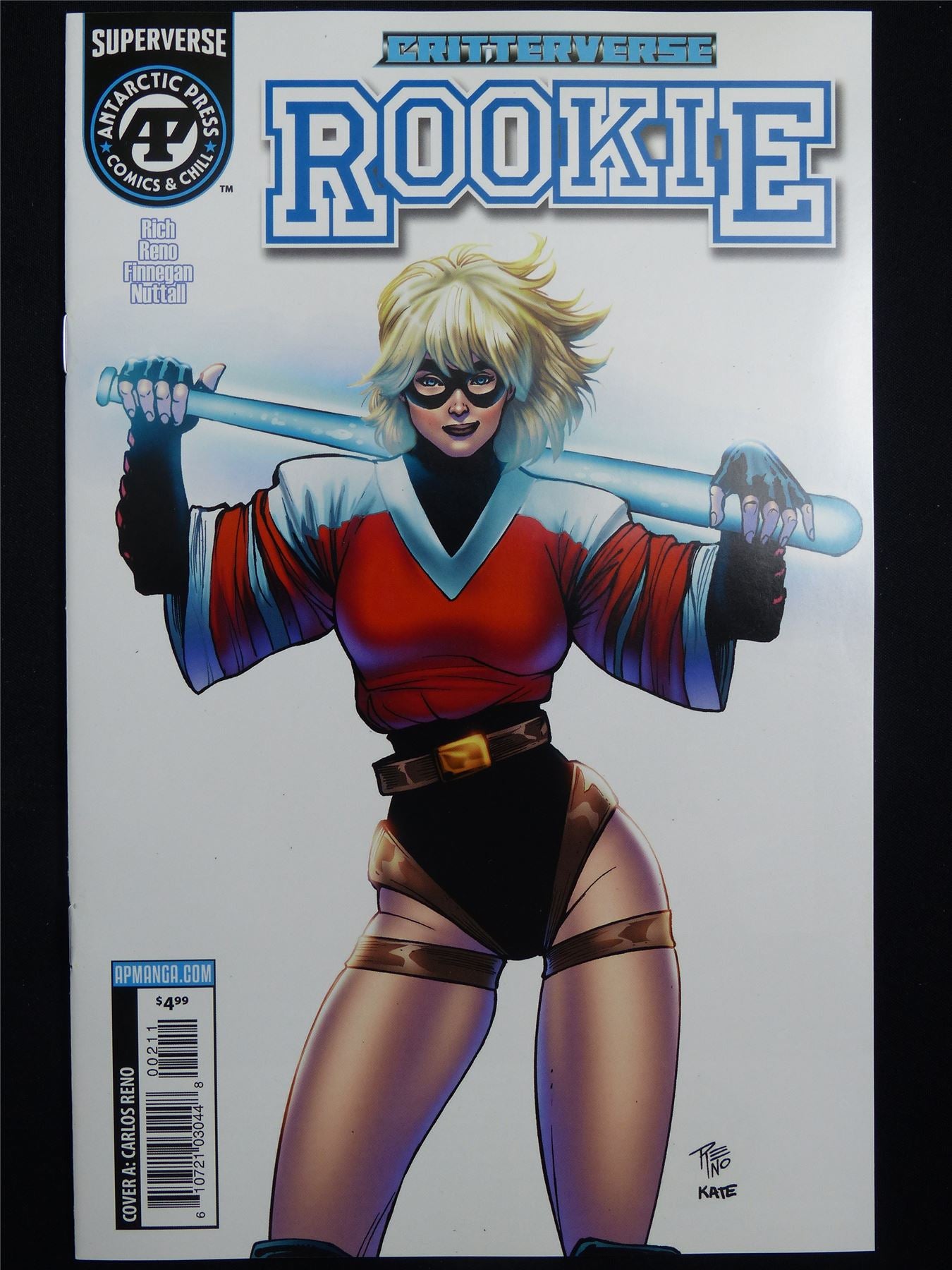 CRITTERVERSE Presents Rookie #2 - B&B Feb 2026 Antarctic Press Comic #2Y7