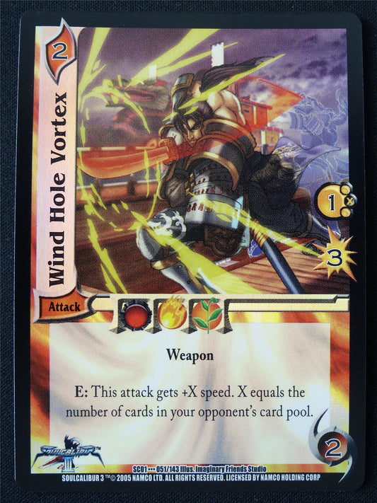 Wind Hole Vortex Foil SC01 051/143 - UFS Card #2HE