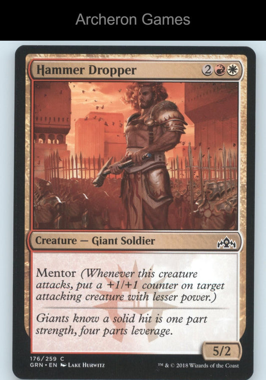 Hammer Dropper 176 C MTG Card Guilds of Ravnica