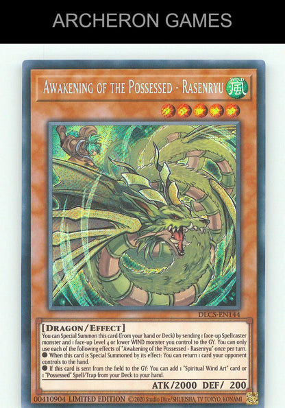 Awakening of the Possessed - Rasenryu SEC YUGIOH Card
