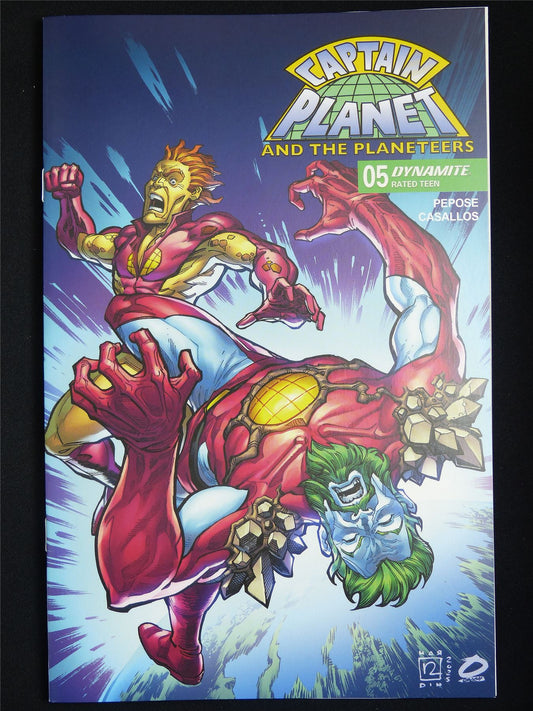 CAPTAIN planet and the Planeteers #5 Cvr A - Sep 2025 Dynamite Comic #444