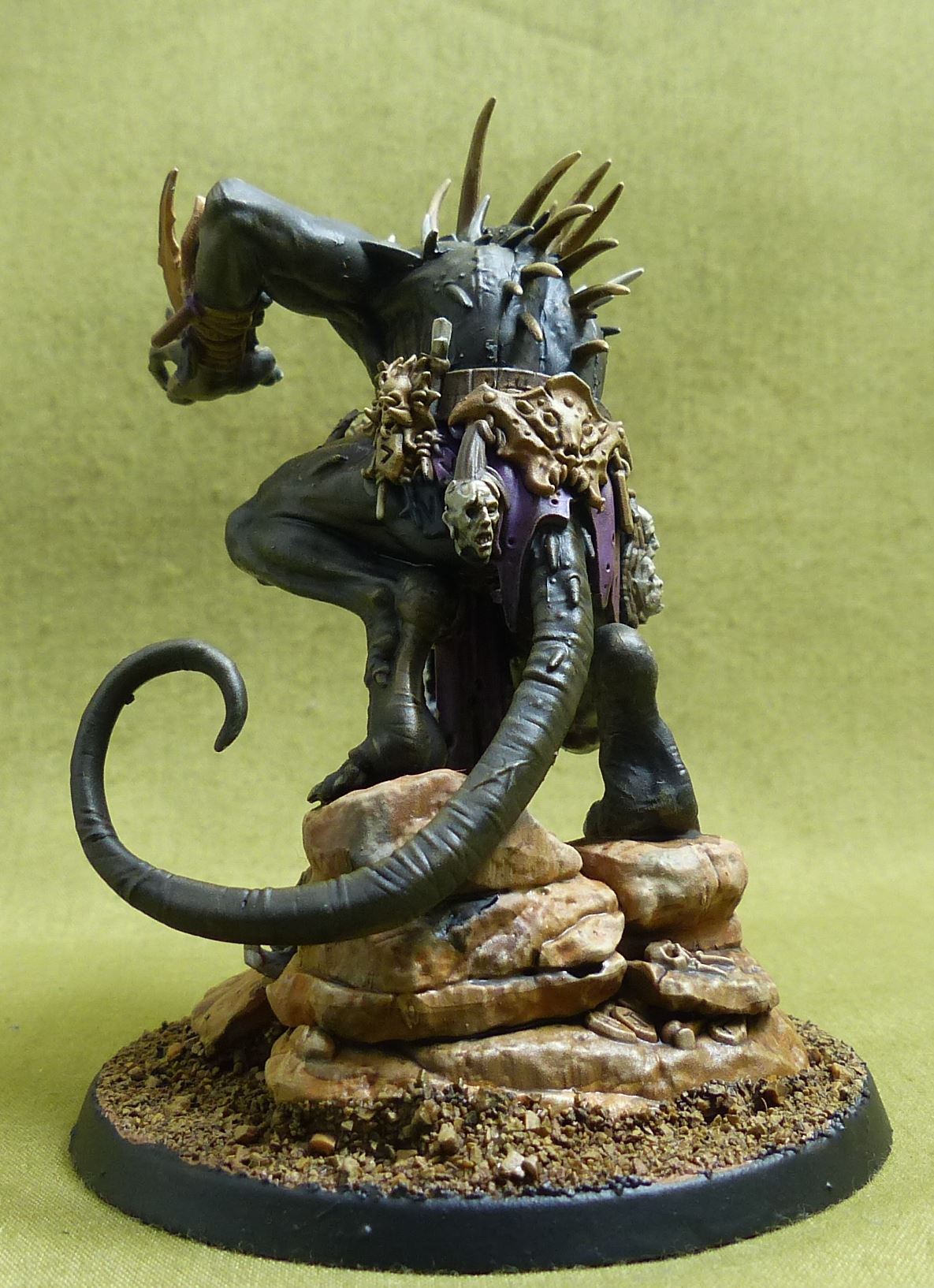 Darkoath Wilderfiend painted - Slaves to Darkness - Warhammer AoS #17B