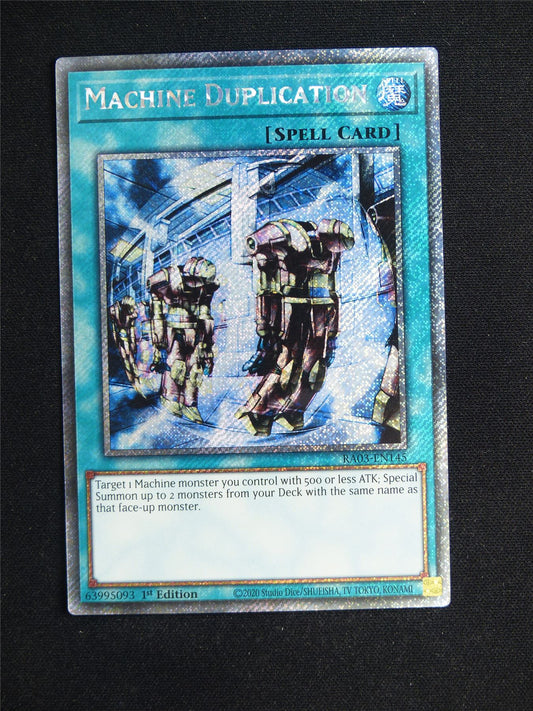 Machine Duplication RA03 Platinum Rare - 1st ed Yugioh Card #224