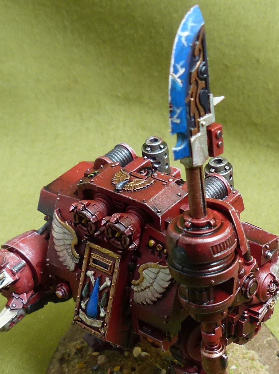 Venerable Dreadnought painted - Blood Angels - Warhammer 40K #3YQ