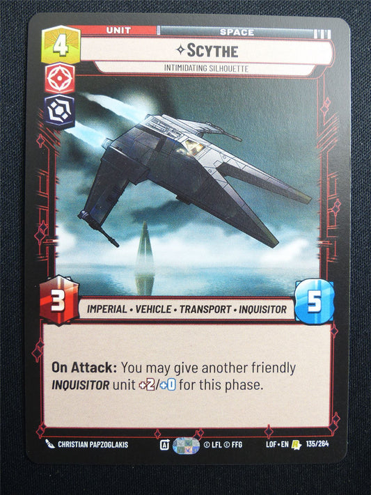 Scythe 135/264 - Star Wars Unlimited Card #4IK