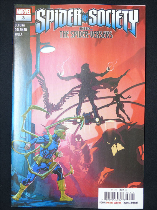 SPIDER-Society #3 - B&B Oct 2024 Marvel Comic #3BU