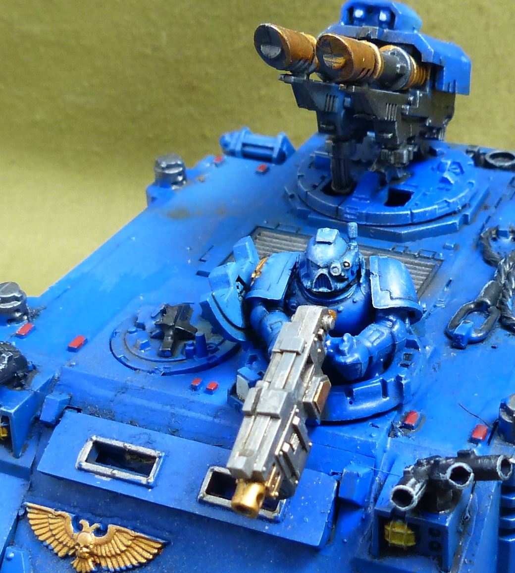 Razorback painted - Space Marines - Warhammer 40K #6XP