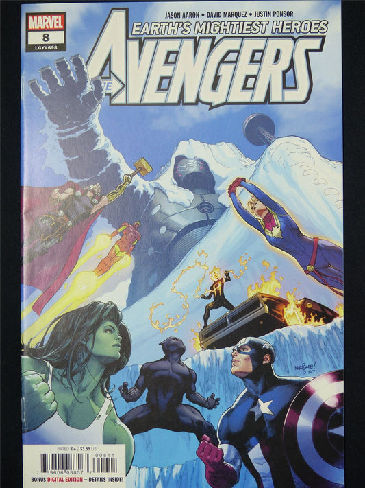 The AVENGERS #8 - B&B Marvel Comic #BM