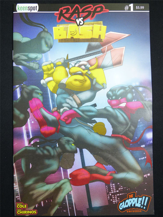 RASP vs Bash #1 Cvr A - Aug 2026 Keenspot Comic #3HW