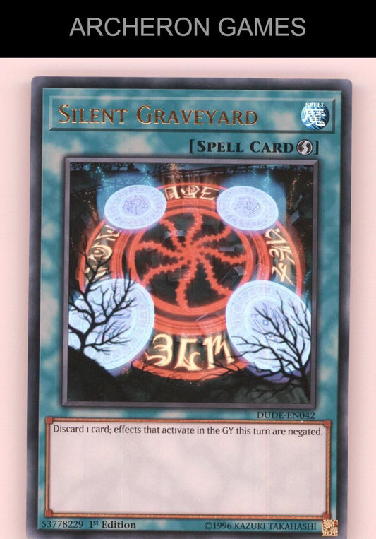 Silent Graveyard Ultra Rare YUGIOH Card
