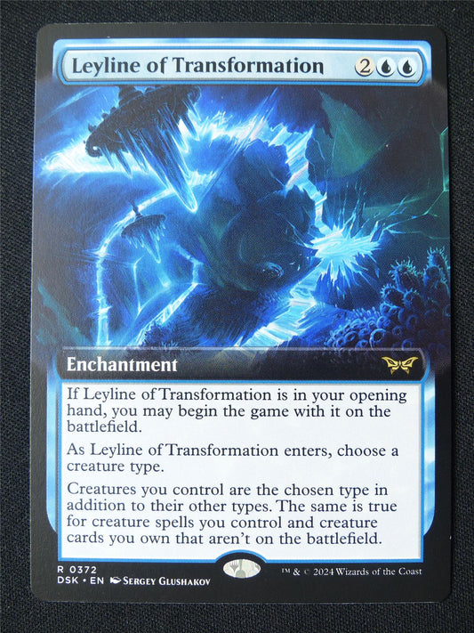 Leyline of Transformation Extended Art - DSK - Mtg Card #218