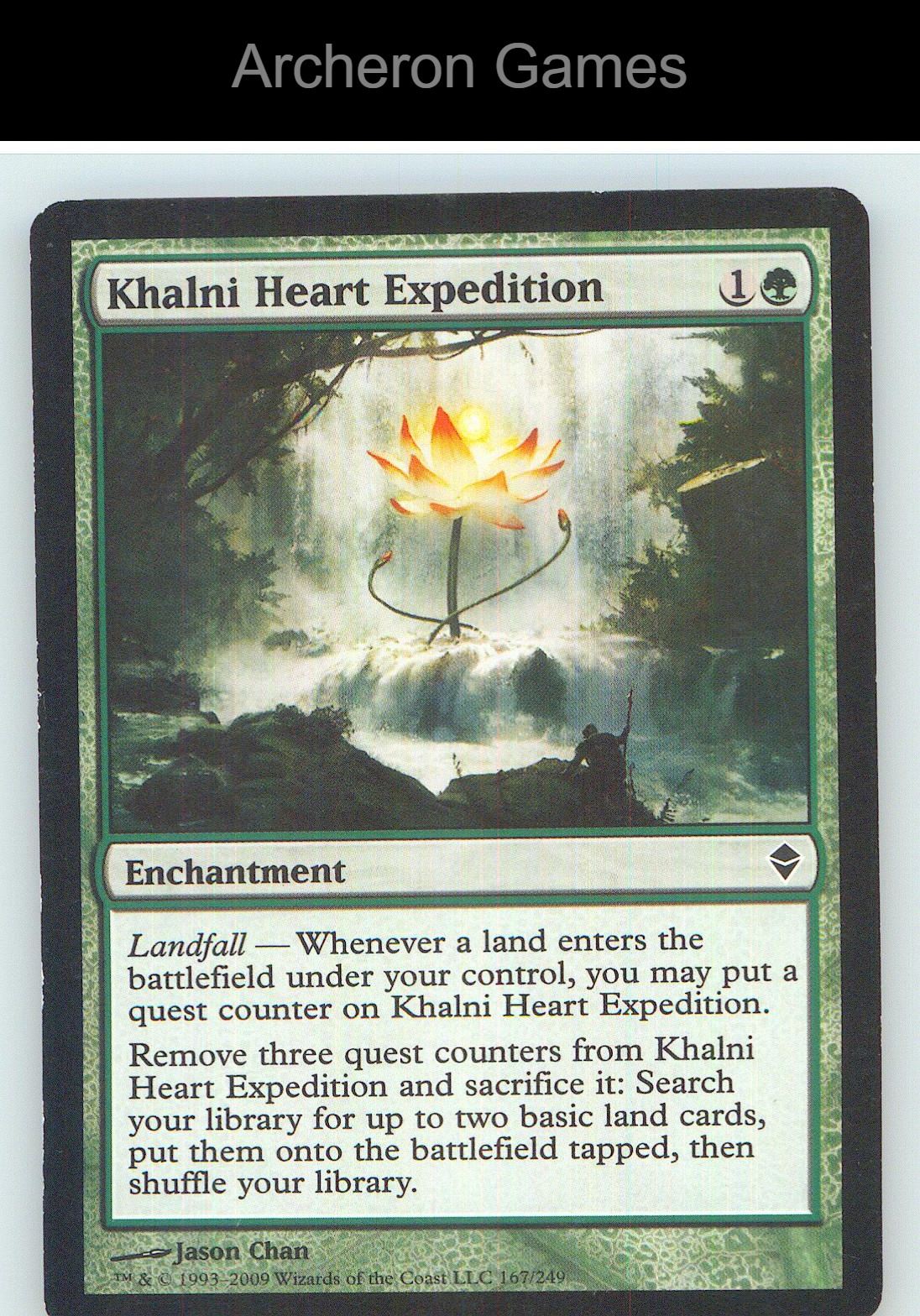 Khalni Heart Expedition ZEN 167 C MTG Card NM/EX+