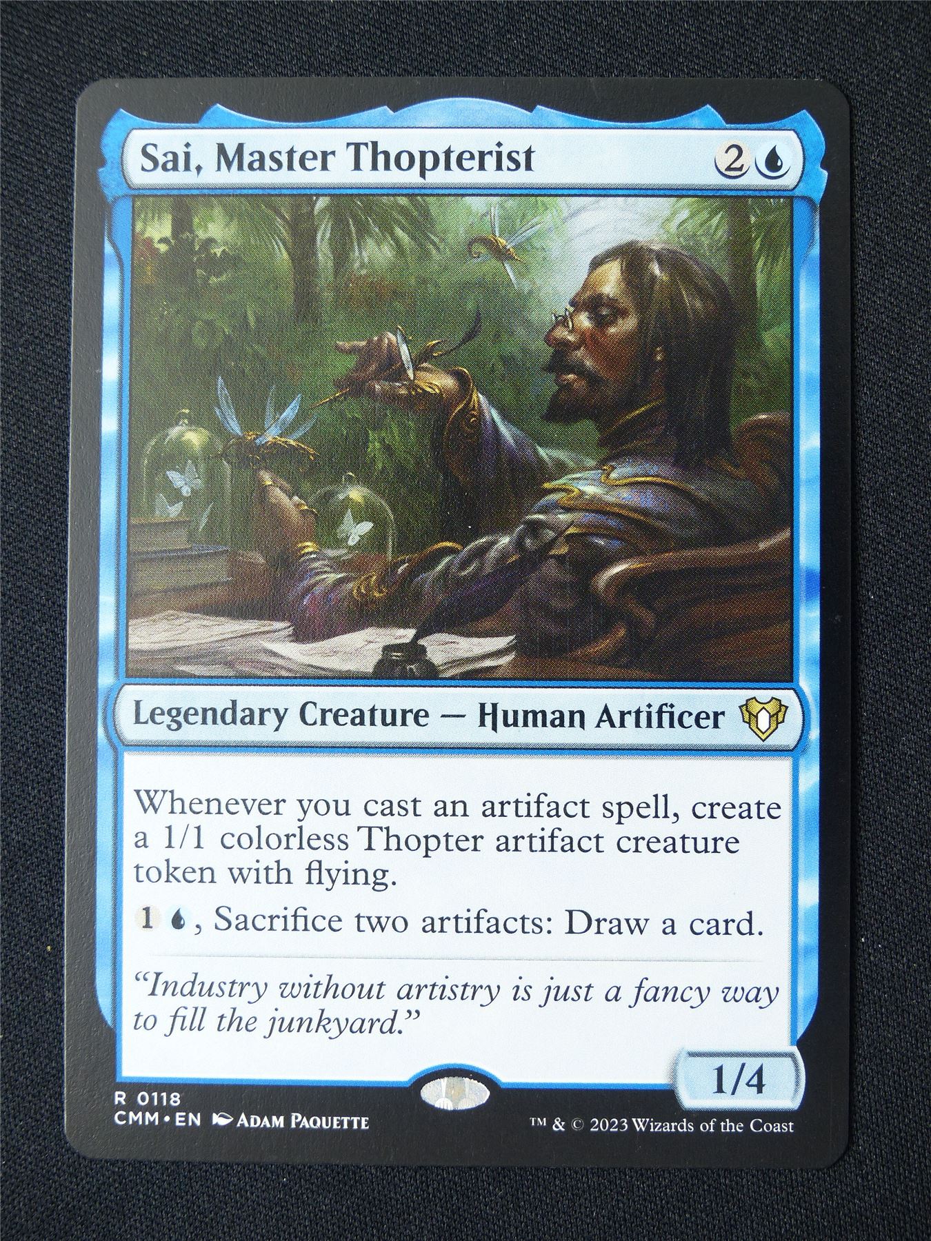 Sai Master Thopterist - CMM - Mtg Card #997