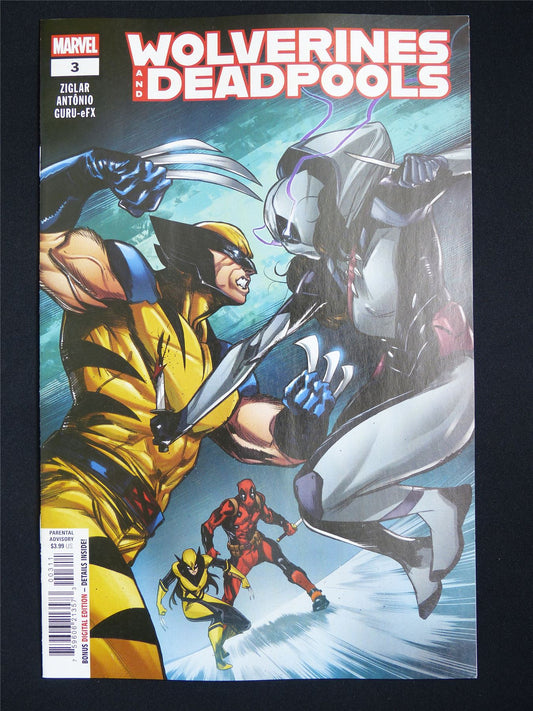 WOLVERINES and Deadpools #3 - Nov 2025 Marvel Comic #3ZH
