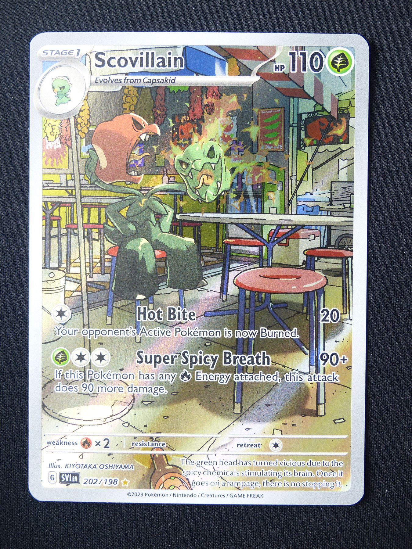 Scovillain 202/198 Holo - Pokemon Card #5ZZ