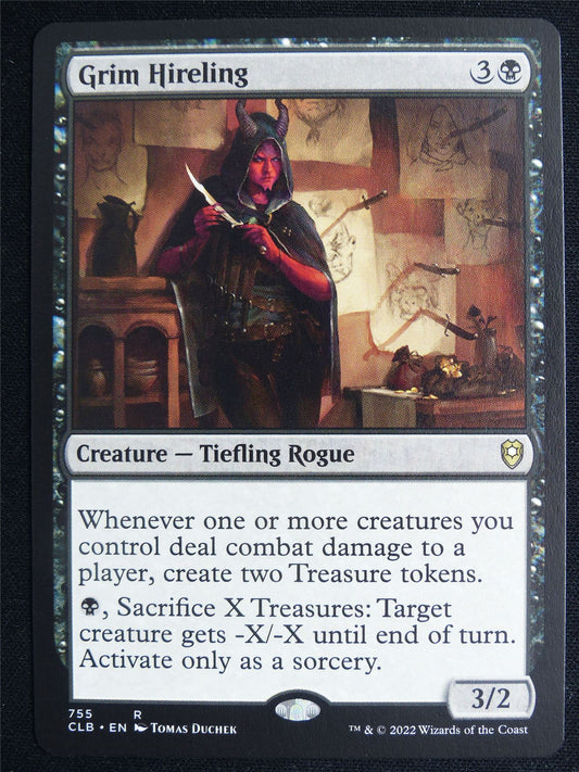 Grim Hireling - CLB - Mtg Card #4P1