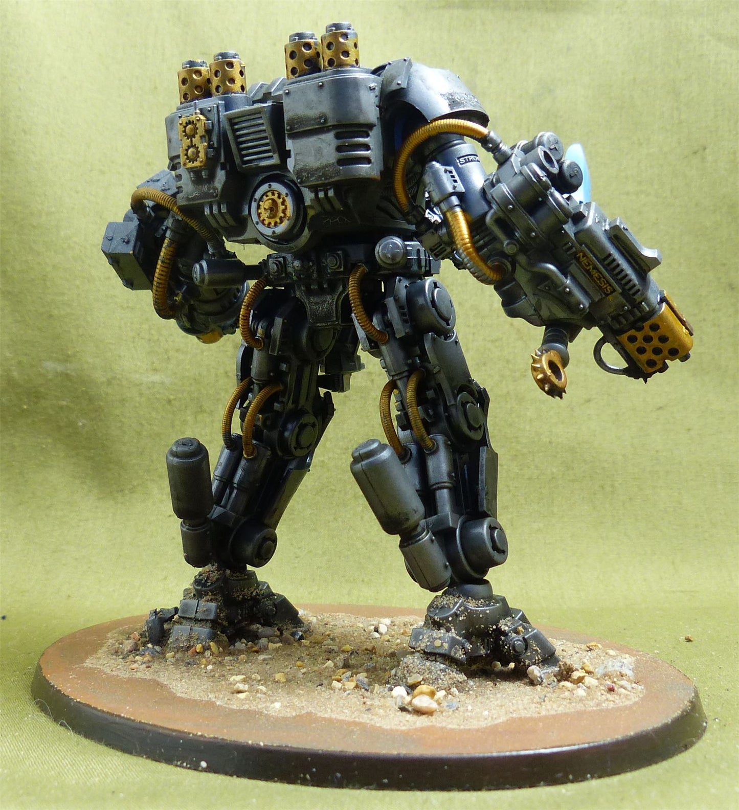 Nemesis Dreadknight painted - Grey Knights - Warhammer 40K #5S7