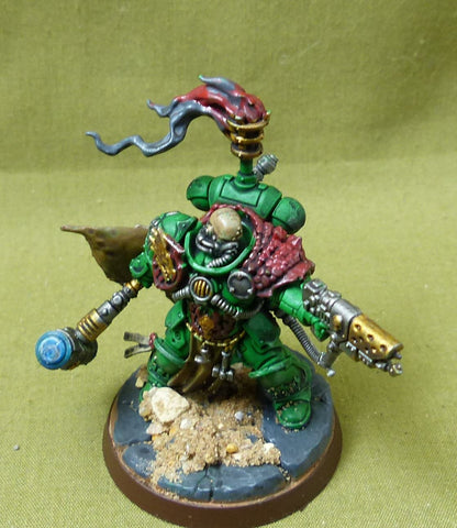 Adrax Agatone painted - Salamander Space Marines - Warhammer 40K #3HU