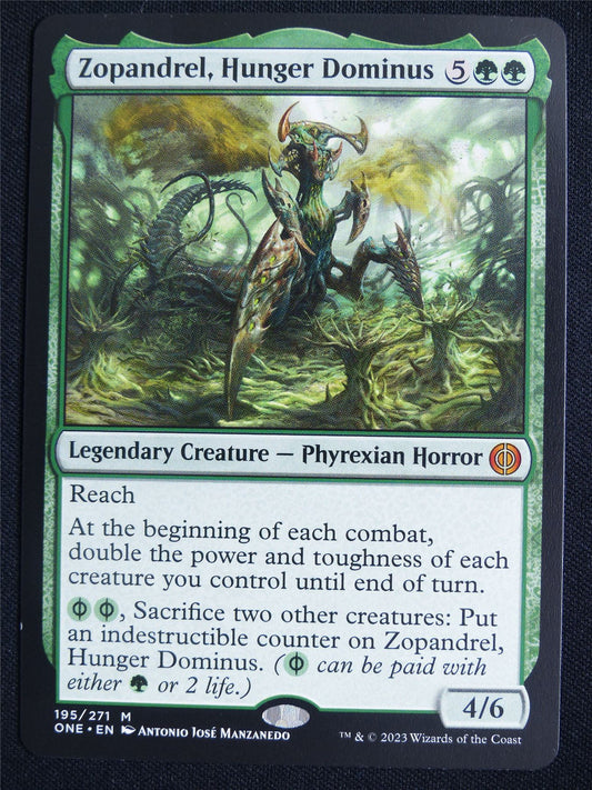 Zopandrel Hunger Dominus - ONE - Mtg Card #3HR