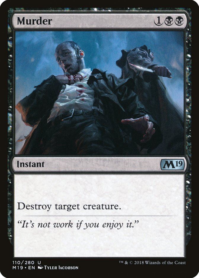 Murder - Core Set 2019 m19