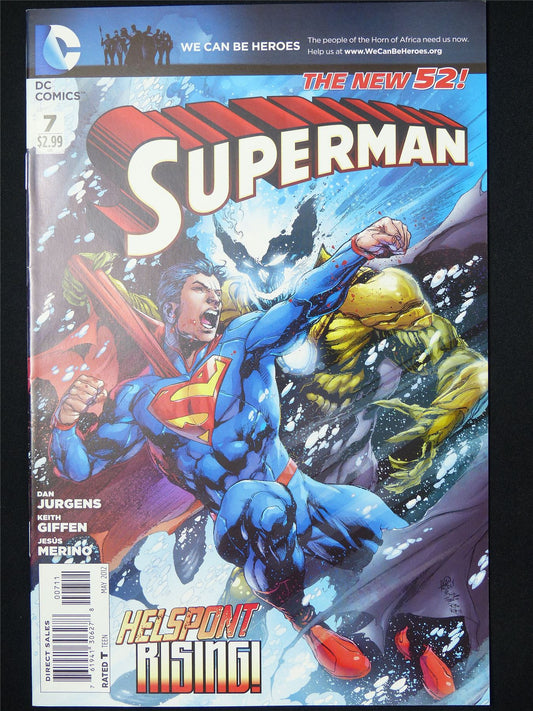 SUPERMAN #7 - B&B DC Comic #85T