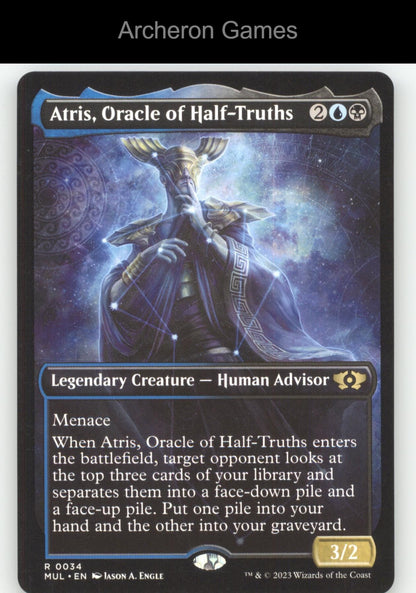 Atris, Oracle of Half-Truths 34 MTG Card March of the Machine: Multiverse Legend