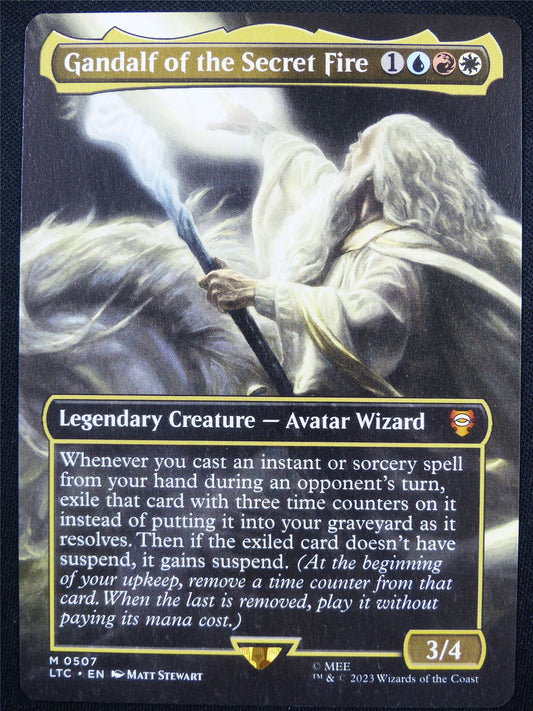 Gandalf of the Secret Fire - LTC - Mtg Card #5YO