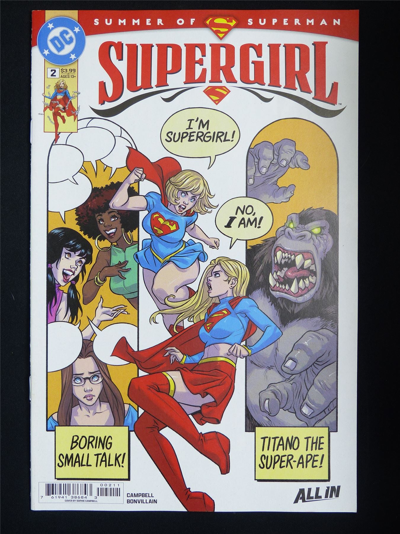 SUPERGIRL #2 - DC Comic #1U3
