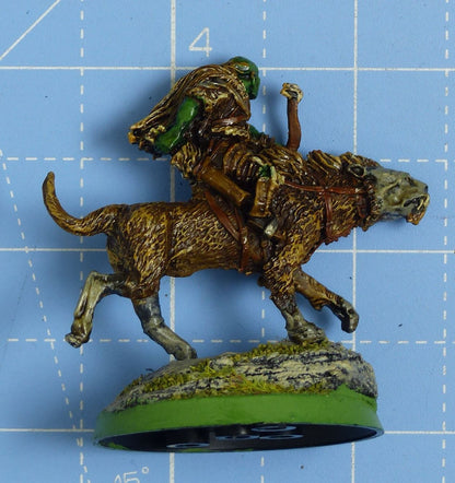 Classic Metal Orc Warg Rider OOP - Lord of the Rings Warhammer #35Q