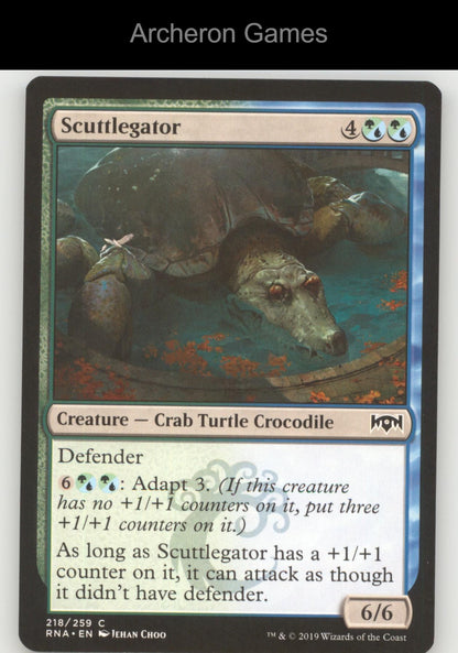 Scuttlegator 218 C MTG Card Ravnica Allegiance
