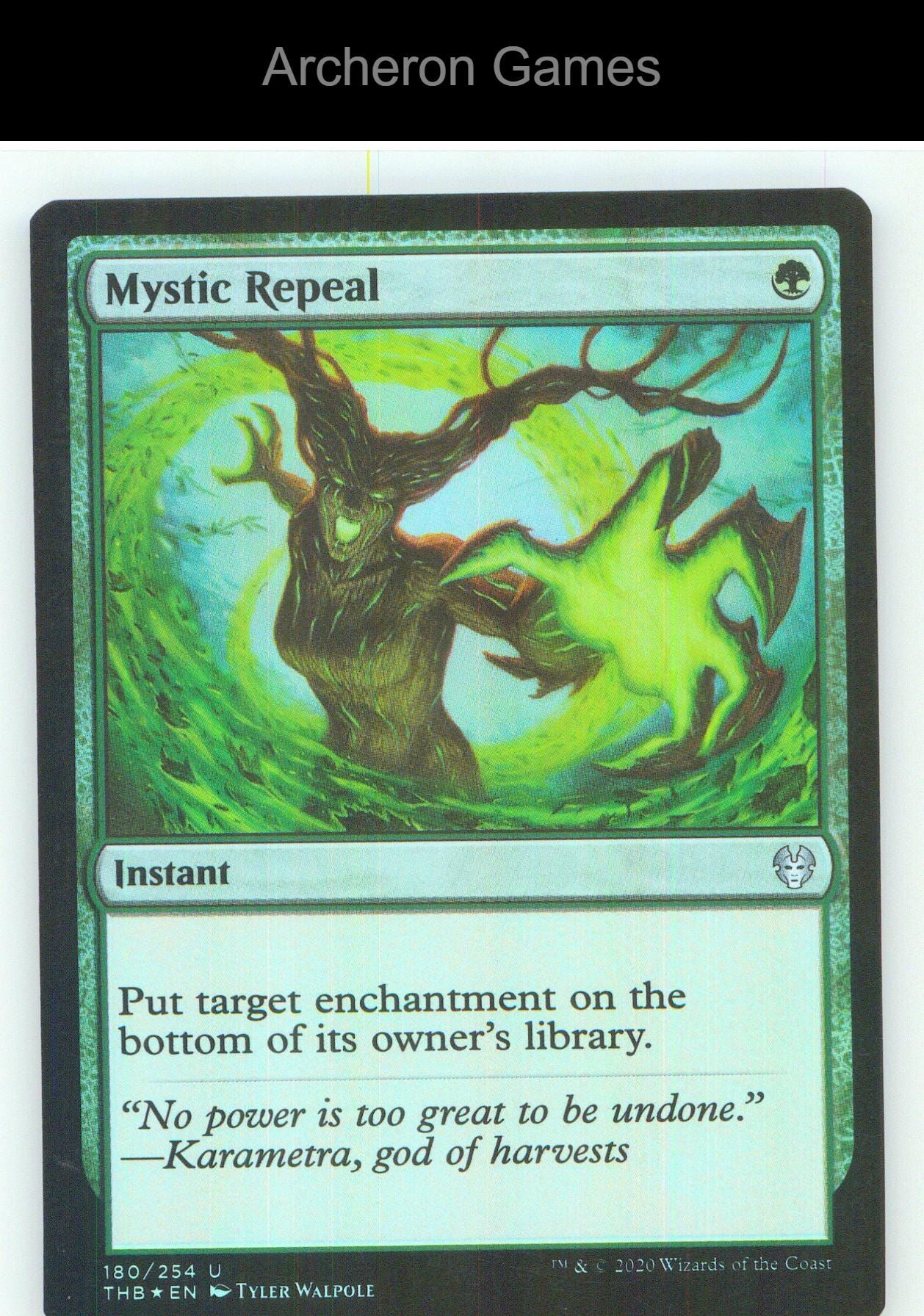 Mystic Repeal THB 180 UC MTG Card NM/EX+ Foil