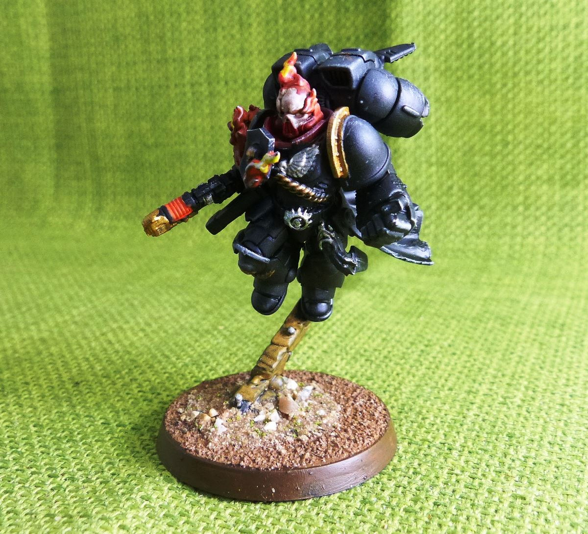 Captain with Jump Pack Painted - Space Marines - Warhammer AoS 40k #IX