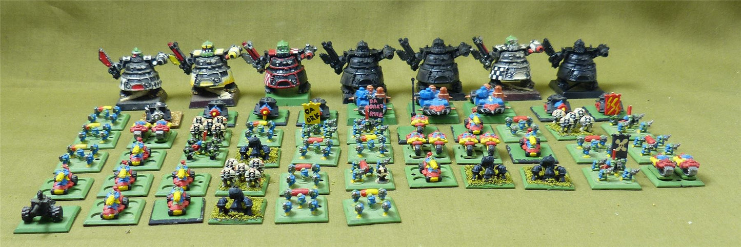 Classic Metal & Plastic Epic Mixed Lot Orks & Space Marines - Warhammer Epic #4BA