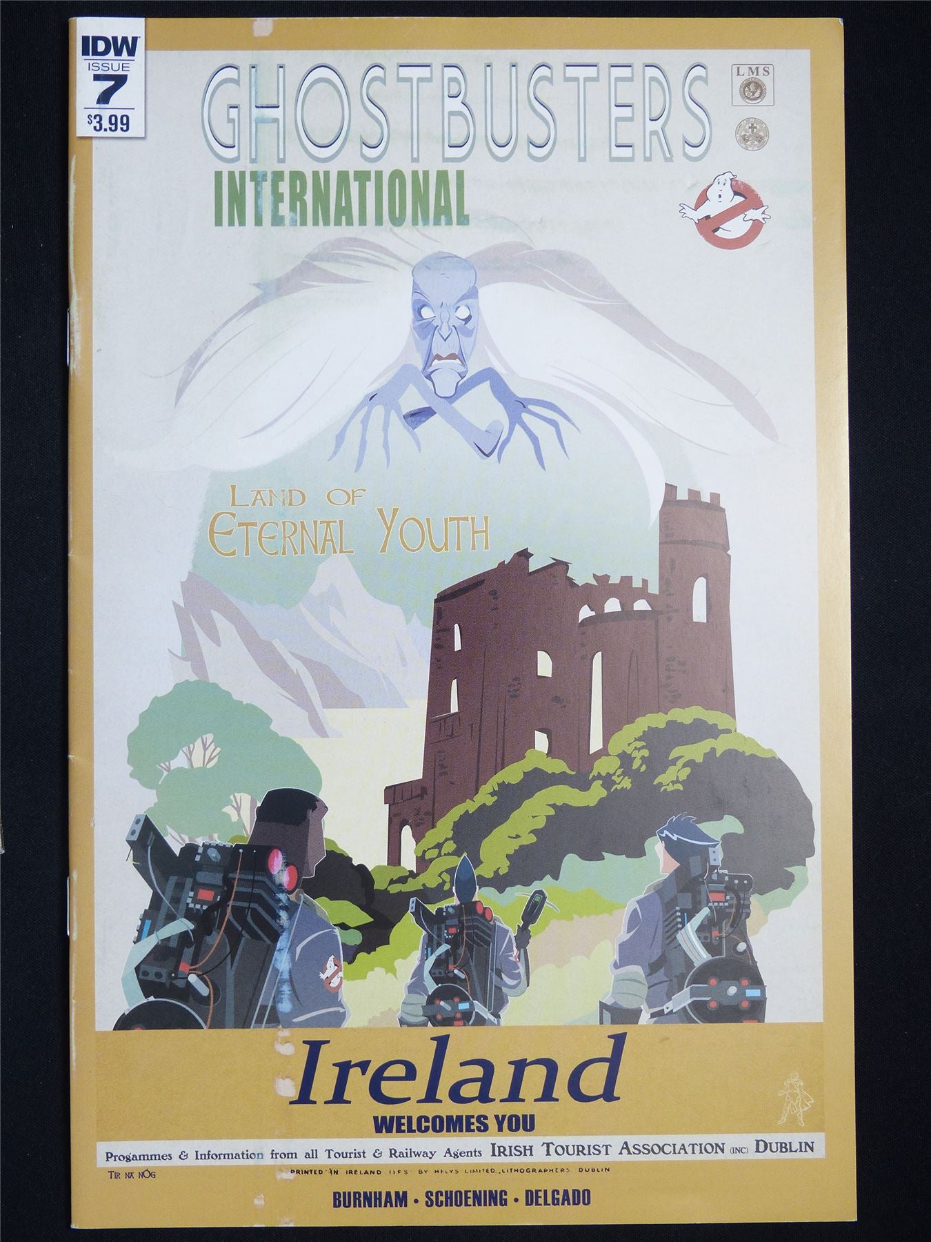 GHOSTBUSTERS: International #7 - IDW Comic #A9