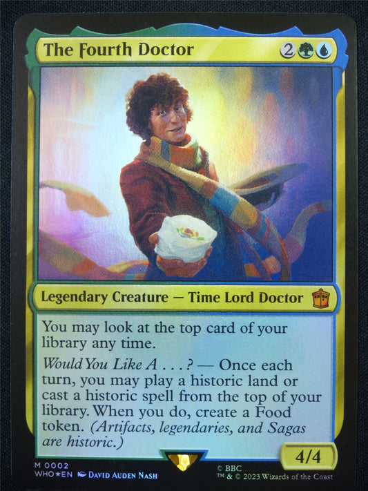 The Fourth Doctor Foil - WHO - Mtg Card #8K