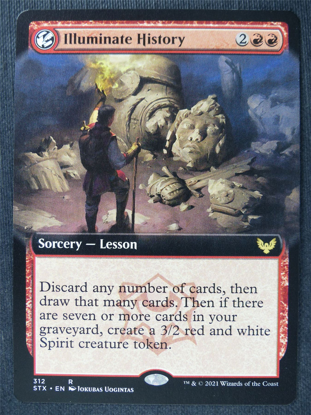 Illuminate History Extended Art - Mtg Magic Cards #1Z