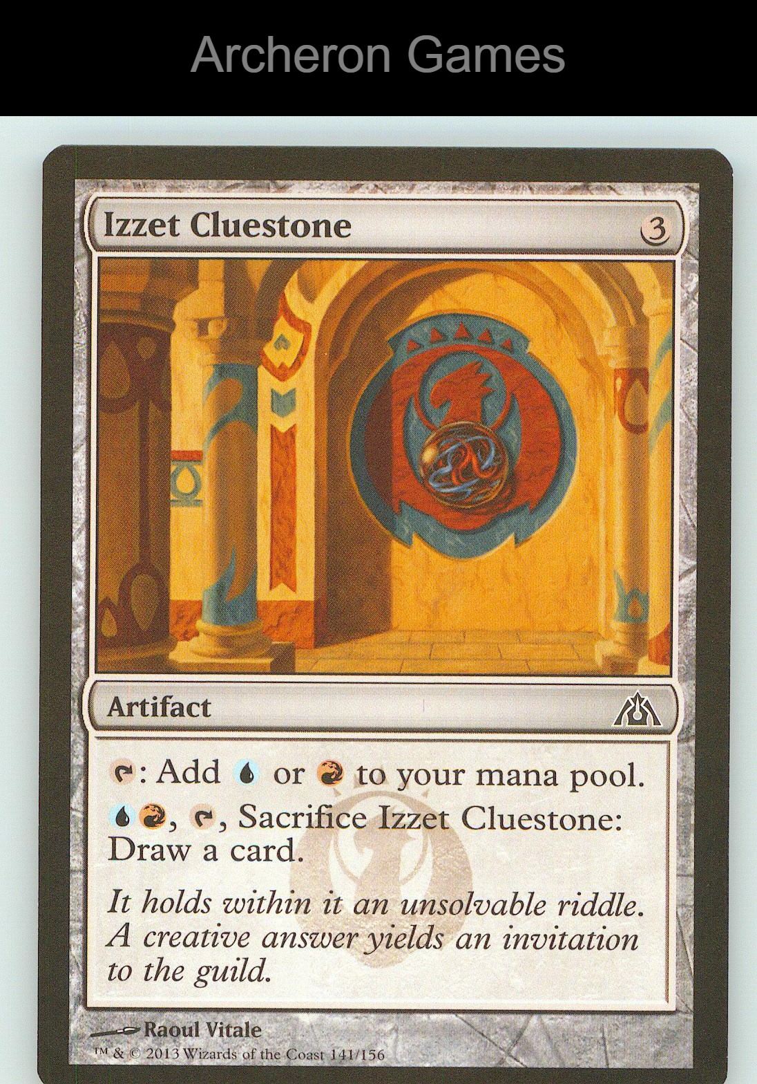 Izzet Cluestone DGM 141 C MTG Card NM/EX+