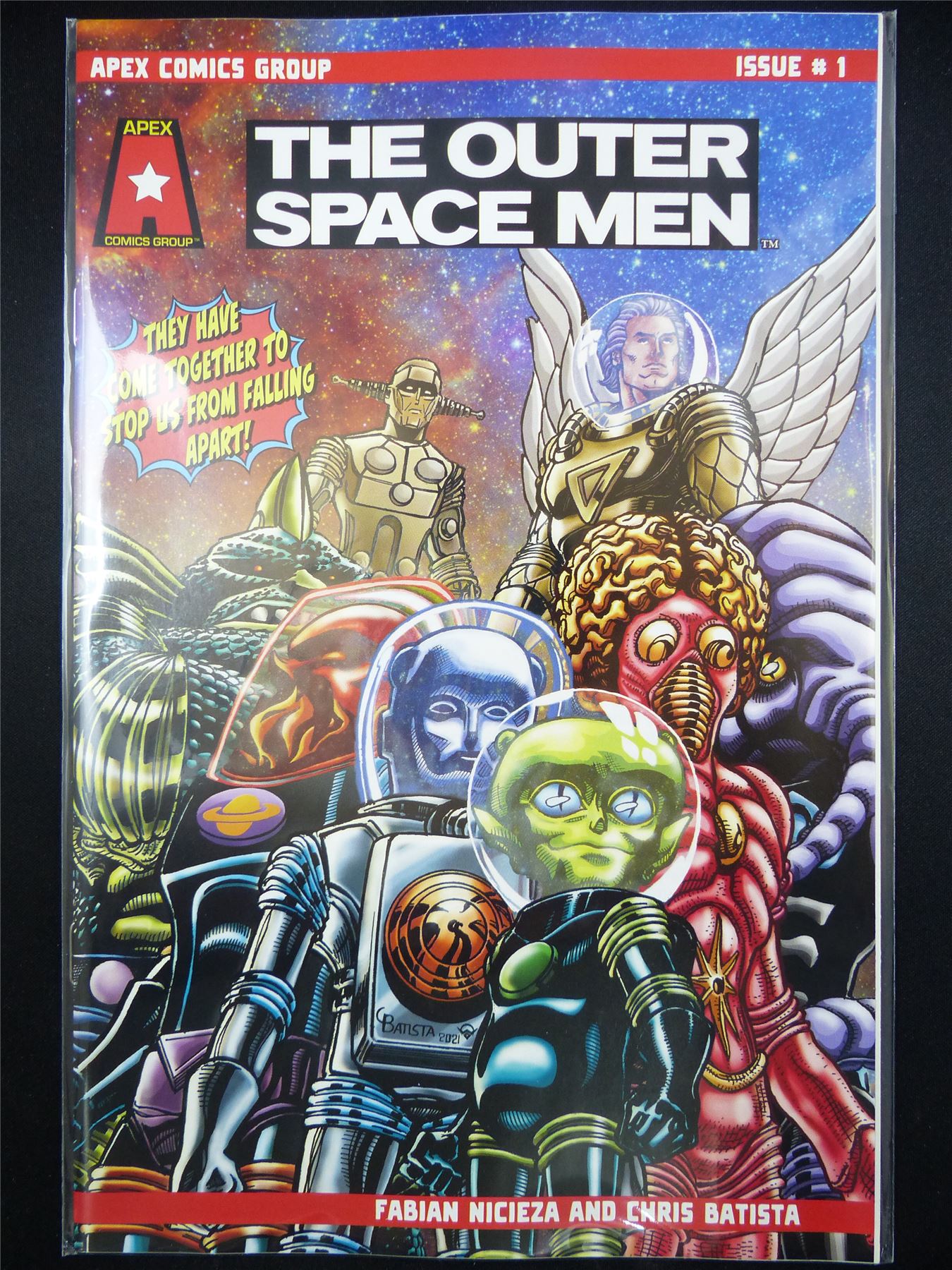 The OUTER Space Men #1 - Oct 2023 Apex Comic #1D