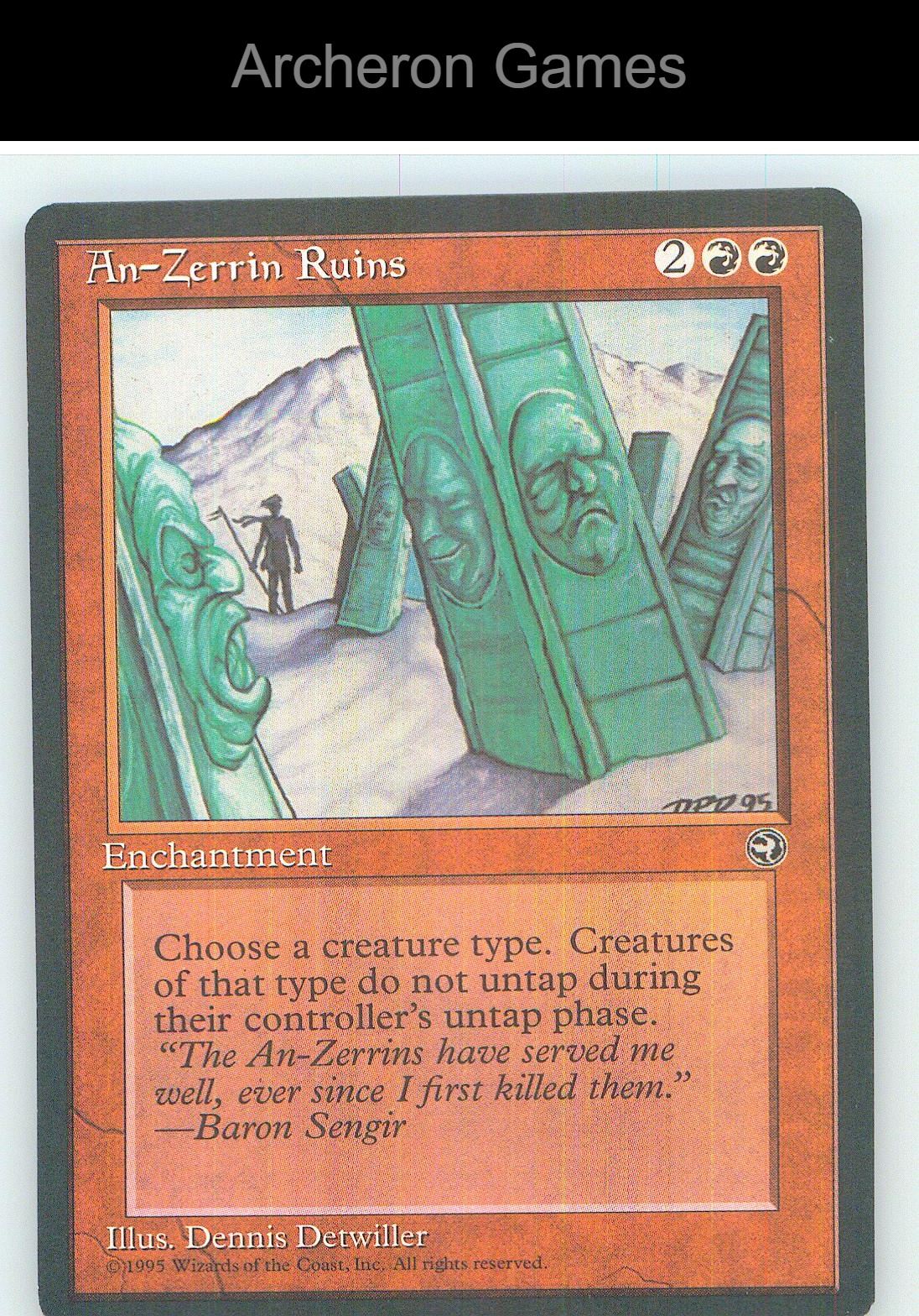 An-Zerrin Ruins HML R MTG Card NM/EX+